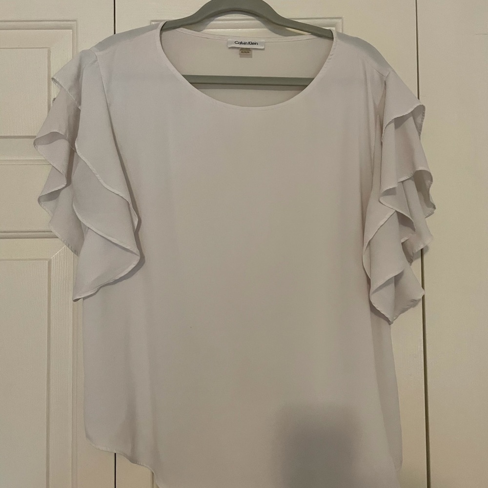 Calvin Klein Flutter Top